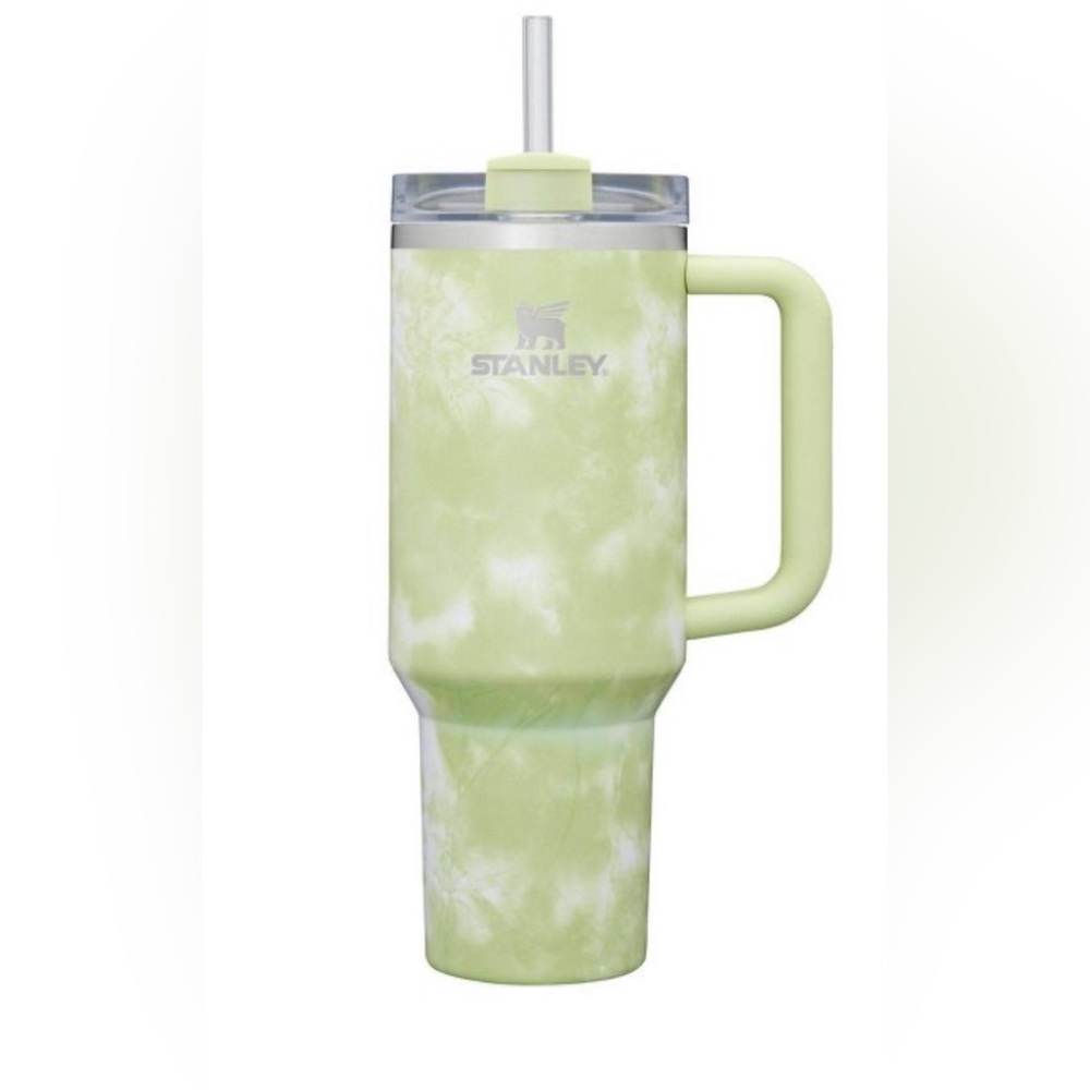 Stanley 40 oz Quencher Timber Citron Tie Dye